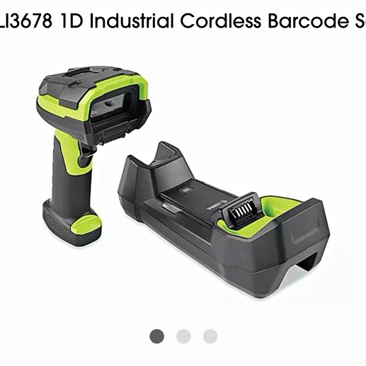 Zebra DS3678 Series LI3678 Cordless Barcode Scanner w/ STB3678 Cradle Charger