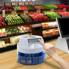 Coin Counter Counter Digital Automatic Electronic Coin Sorter Machine 110V