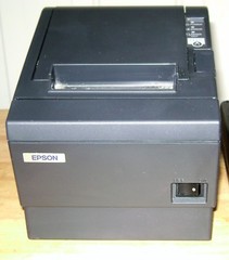 EPSON TM-T88III POS THERMAL RECEIPT PRINTER MODEL M129C – SERIAL PORT – NO P.S
