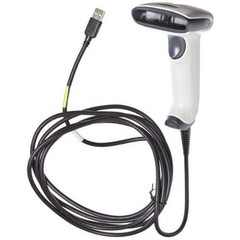 Honeywell 1300G Hyperion Handheld USB Barcode Reader, White, 1 Count