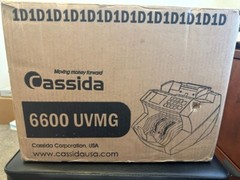 CASSIDA 6600 UV MG BILL CURRENCY COUNTER