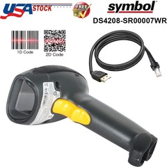 Symbol Motorola DS4208-SR00007WR 2D Handheld Barcode Scanner with USB Cable US