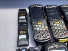7 MOTOROLA Zebra MC9596 K Series Scanner Reader HSDPA GSM +13 Batteries…Used PNW