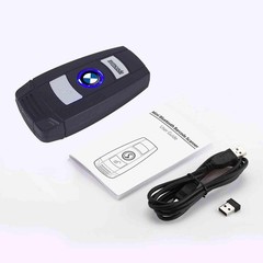 Bluetooth Barcode Scanner 1D Laser 3in1 Wireless USB 2.4G Handheld Reader