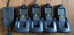 4 Symbol MC32N0- Mobile Handheld Barcode Scanners w/ Batteries and Charger