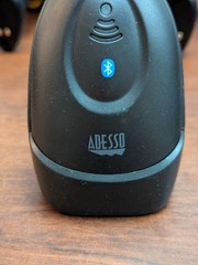 ADESSO Nuscan 2500tb Wireless Handheld 2D Barcode Scanner With Charging Base
