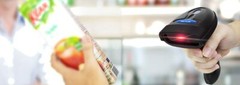 Escáner De Código De Barras Para Tiendas Negocios Lector Inalámbrico Bluetooth