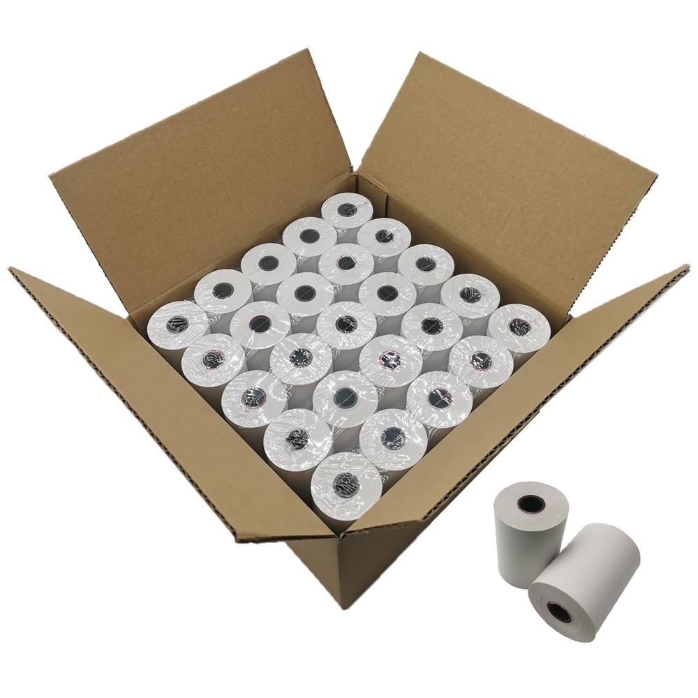 (50 Rolls) 2 1/4 x 50 Thermal Paper Rolls, BPA Free Thermal Receipt Paper Rol…