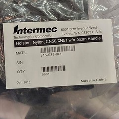 Intermec 815-089-001 Holster, Nylon, CN50/CN51 without Scan Handle