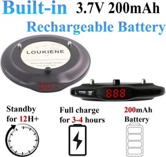 Wireless Restaurant Paging System – Waterproof with 10 Coaster Pagers Included