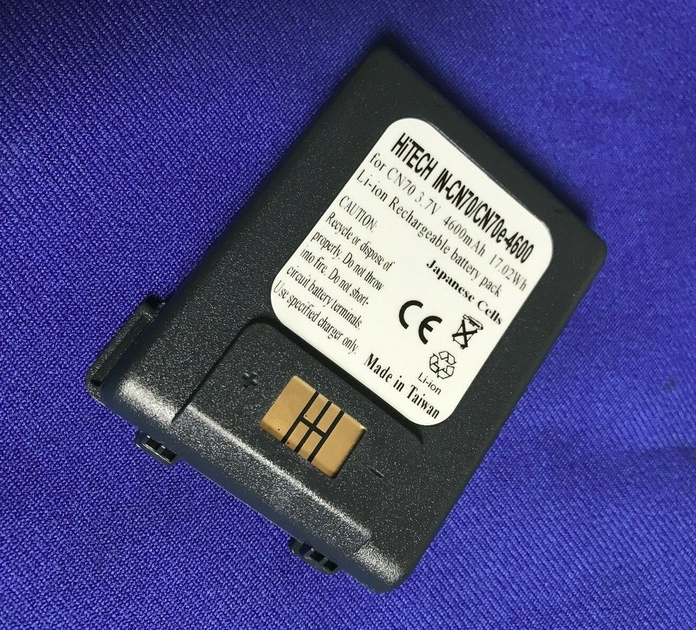 10 Batteries(Japan Li4.8A TOP)For INTERMEC/Honeywell #318-043-002 CN70/CN70e eq.