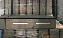 Radiant Systems CD00035 POS Cash Drawer with Lock/Key (No Money Till or Cable)