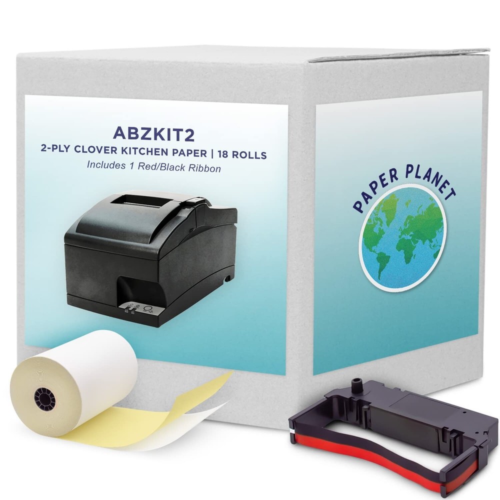 Kitchen Printer Paper for Clover Kitchen Receipt Printer (Star SP700 Ink Prin…