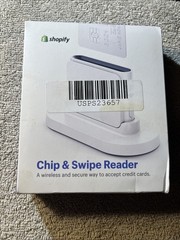 Shopify Chip & Swipe Credit Card Reader White Model S1701 BRAND NEW IN BOX