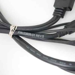 Verifone Ruby 03609-01 Rev B Y Power & Printer Cable