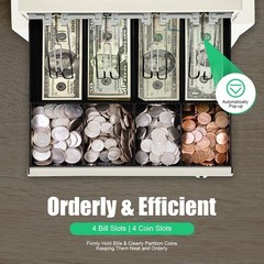 NEW Electronic Cash Register 48 Keys Cash Management System with Thermal Printer