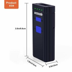 Bluetooth Wireless Barcode Scanner Portable Handheld CCD Barcode Scanner Reader