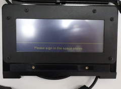 Topaz T-S461-HSB-R SigLite 1×5 Signature Capture Pad with Pen Digitizer No Cover