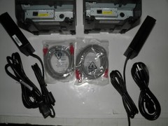 2 Epson TM-T88V Thermal POS Receipt Printer Ethernet / USB M244A w power supply