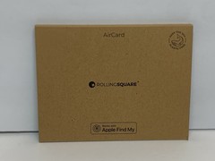 Rolling Square AirCard, Bluetooth Card Sized GPS Tracker w/Business Card NFC NEW