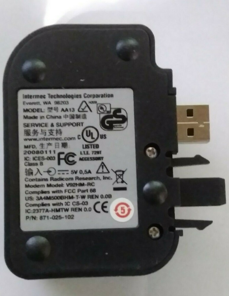 Intermec CN3 Ethernet Module Model AA13 – Bulk Discount – Fast Shipping! #J16