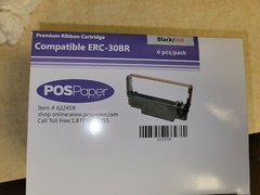 (72) EPSON ERC 30 / 34 / 38 BLACK & RED INK PRINTER RIBBONS ~FREE SHIPPING~