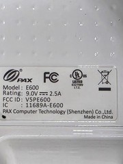 PAX E600 8&Prime; All-In-One Android Terminal E600-A1100-0341-502-EA ~ Factory Reset