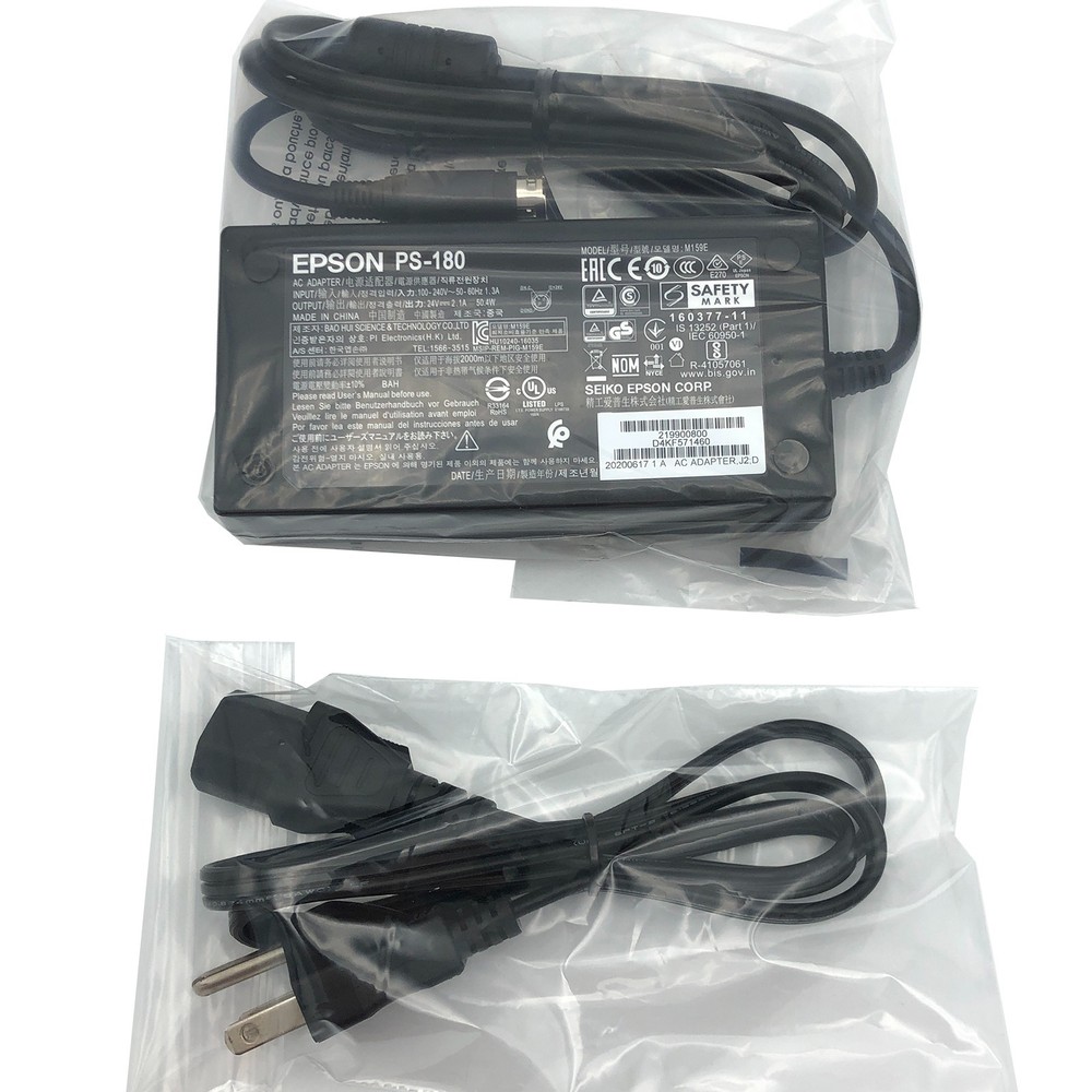 NEW ORIGINAL Epson 24V AC Adapter for Printers TM-L90 TM-T70II-DT2 Power Supply