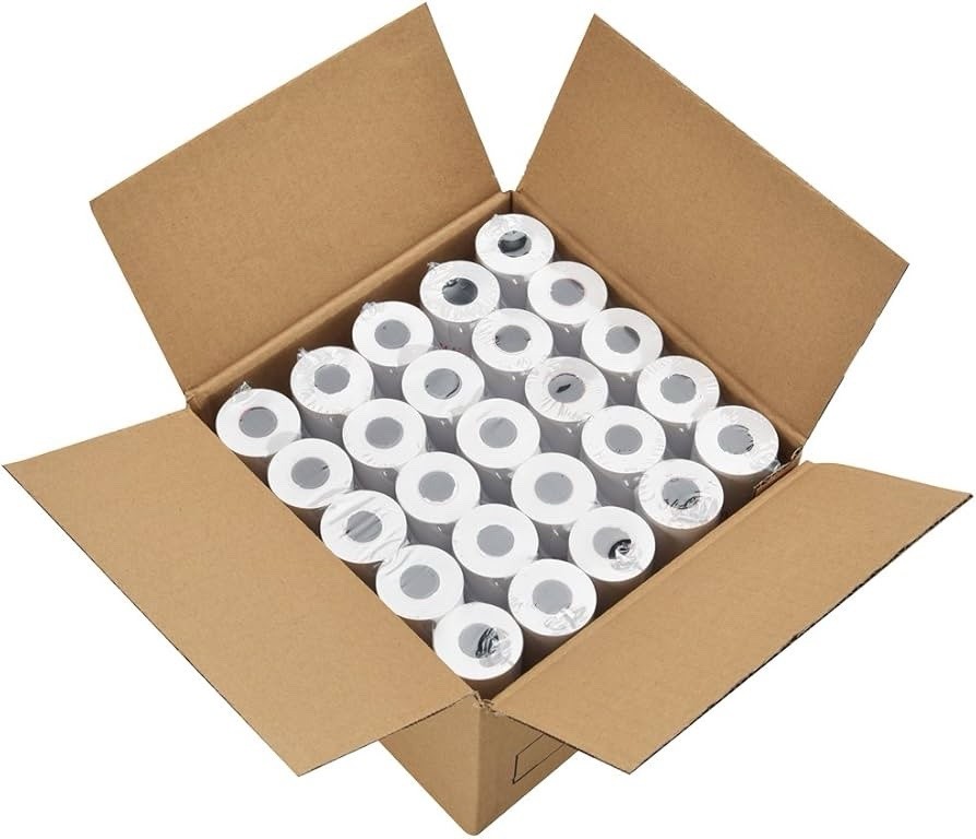 MFLABEL 2-1/4 x 50&prime; Thermal Paper Rolls – 150 Rolls Premium POS Receipt Paper
