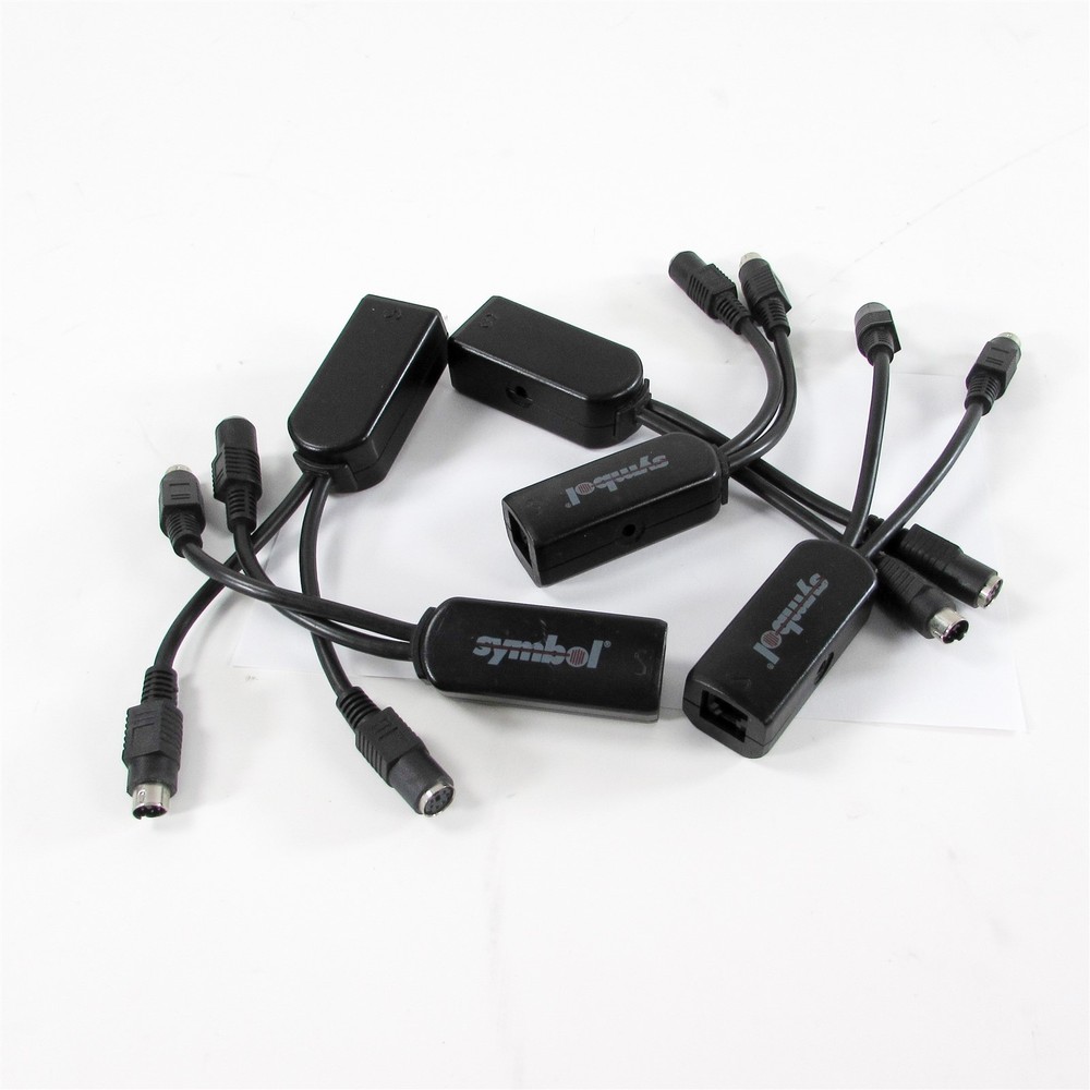 USED Qty (5) Symbol Synapse Adapters – Smart Cable (STI80-0200) – PS/2 PC Wedge