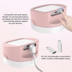 Dock for Square Reader – Compatible with 1st and 2nd Generation Square Reader…