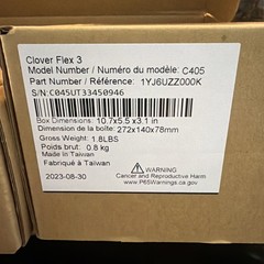 CLOVER FLEX 3 MODEL K405