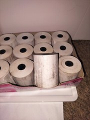 IBM Thermal Paper Rolls 3 1/8&Prime; x 190&prime; Qty 12 Rolls – 73.3mm wide