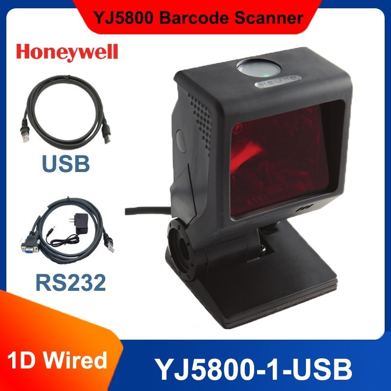 Honeywell YJ5800 1D Laser Omnidirectional USB/RS232 Corded Barcode Scanner New