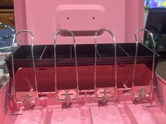 Sturdy Lock Safe Box with Key – XL Portable Cash Organizer, 11.81&Prime; Black