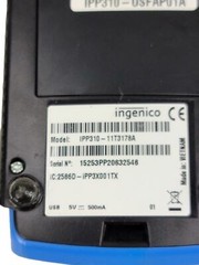 INGENICO IPP310-11T3178A Credit Card Terminal