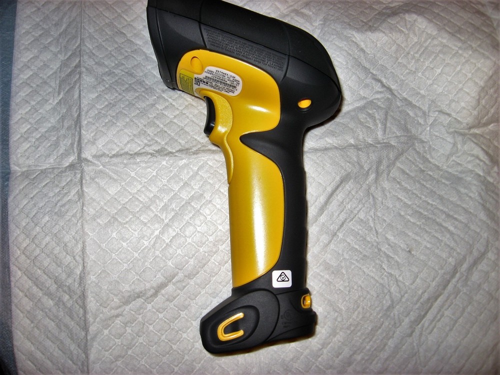 Symbol LS3578 Rugged Bluetooth 1D Barcode Scanner LS3578-FZ20005WR silver face