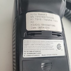 Ingenico iCT220 Credit Card Terminal Power Adapter Included