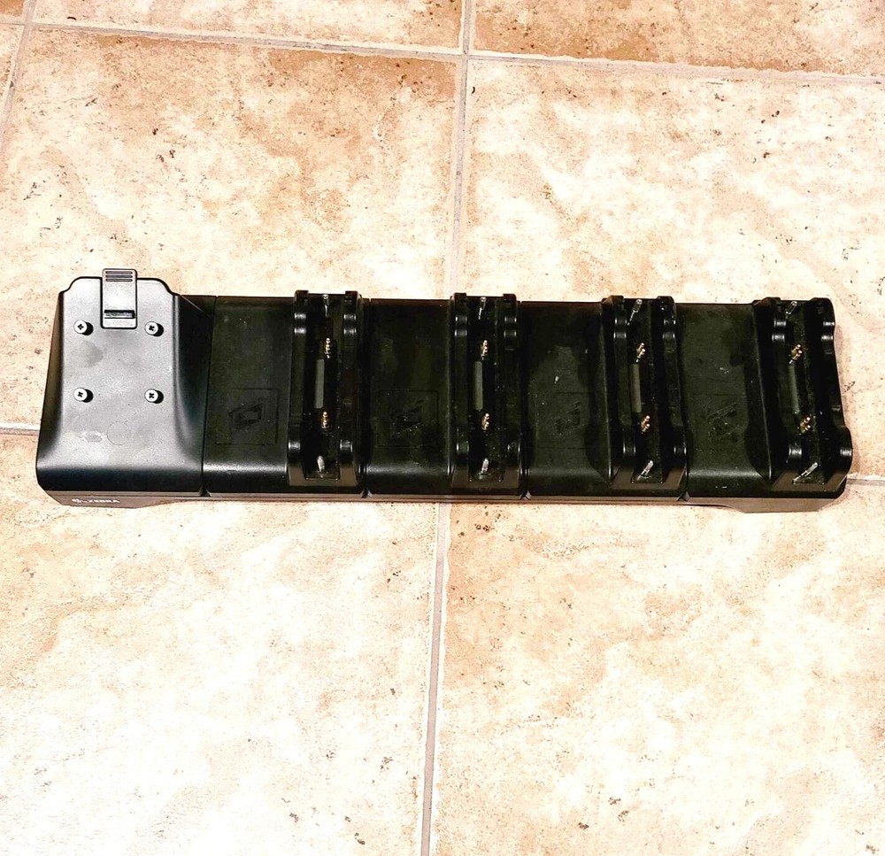 ZEBRA BASE-CRD-5SL-01 4 SLOT CHARGER CHARGING CRADLE SHARECRADLE 12V 9.0A MAX ^