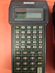 Micronet NET-880 Hand-Held Data Collection Computer /w Case Used. L3