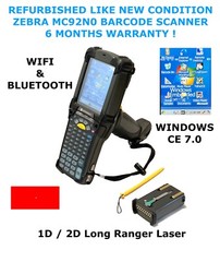 🔥 Zebra Symbol MC92N0 Windows CE 7.0 1D/2D Long range imager Barcode Scanner 🔥