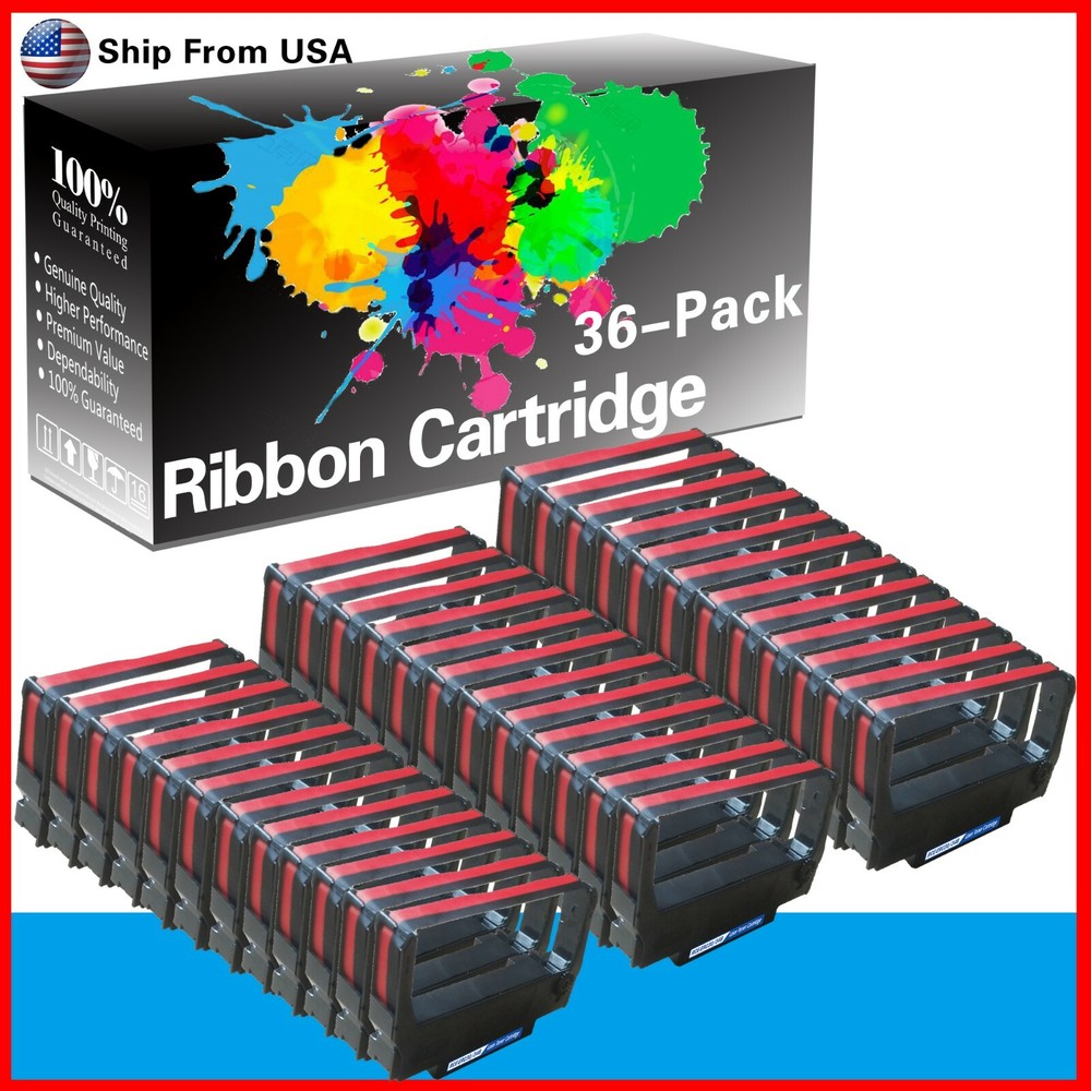 36 PK ERC 30 34 38 B/R Ribbon Compatible M119D M133A M188B M270 PM-300