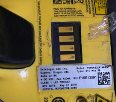 DATALOGIC POWERSCAN M8300 w/ CRADLE BC-8060