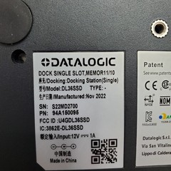 Datalogic 94A150095 Dock Single Slot Memor11/10 *DOCK ONLY*