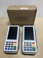 2 PAX A80 Credit Card Terminal – A80-MBA-RD5-01AA (NEW) ( No Power Adapter )