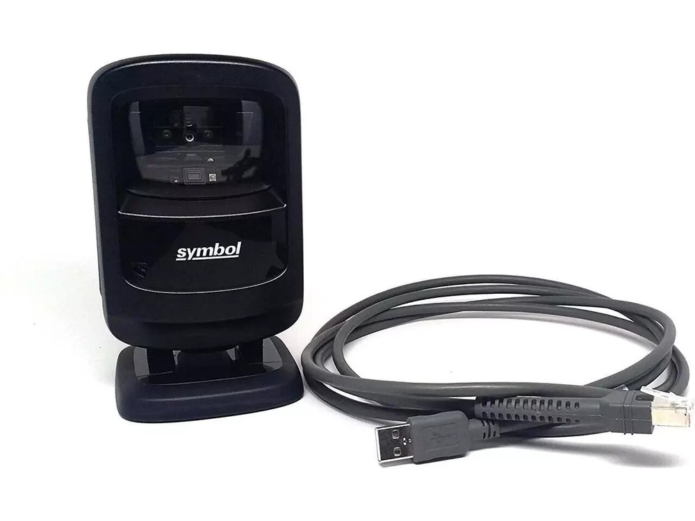 Zebra Symbol DS9208 Digital Hands-Free Barcode Scanner 1D and 2D with USB Cable