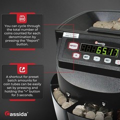 C200 Coin Sorter with LED Screen