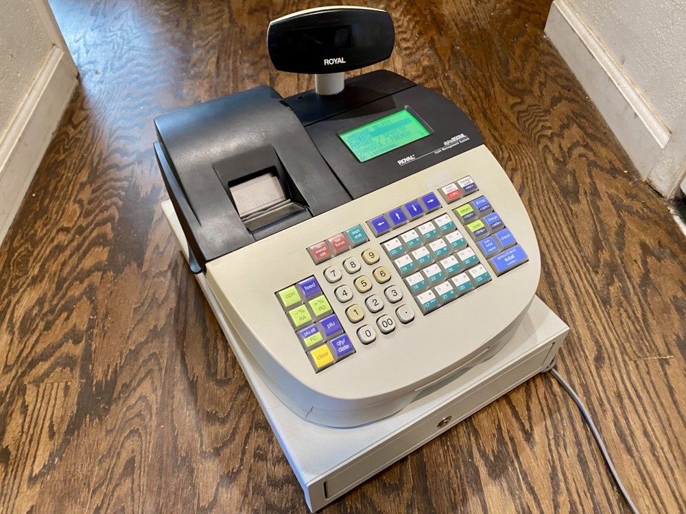 Royal Alpha 850ML – Cash Register – Heavy-Duty Cash Management System – TESTED