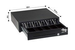 Heavy Duty Cash Register Drawer + Thermal Receipt Printer (80mm) + Barcode Sc…