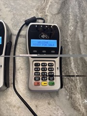 Lot of 3 First Data FD-35 Credit Card Pin Reader Card Read POS USED